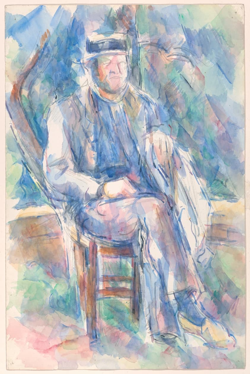 Seated Gardener