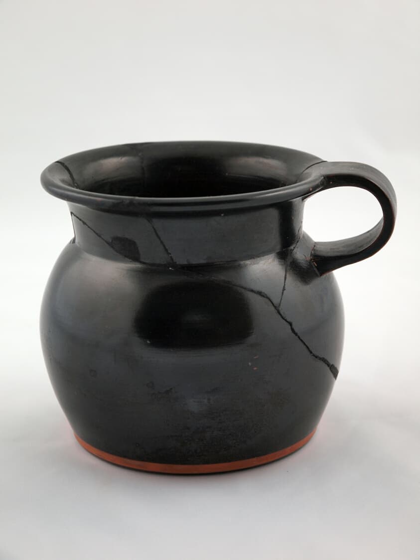 Black Glaze Pitcher
