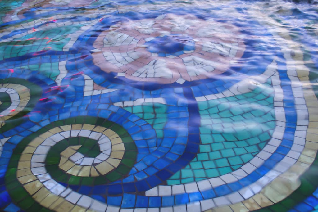 Ocean Swirl Mosaic